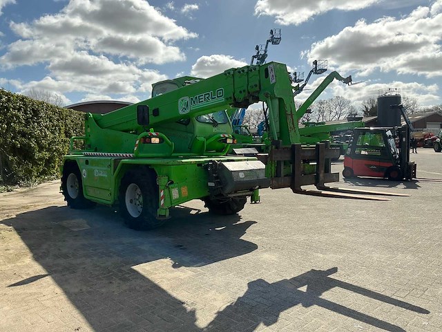 2007 merlo roto 45.21mcss roterende verreiker 21 meter met remote - afbeelding 5 van  18