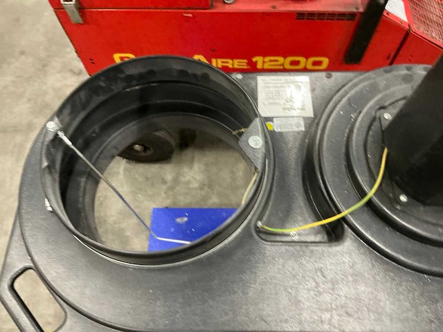 2007 metabo spa 1702 w filter afzuiginstallatie - afbeelding 4 van  5