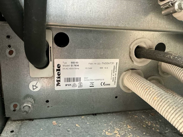 2007 miele professional g 7836 laboratorium reinigingsautomaat / vaatwasser - afbeelding 11 van  12