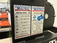 2007 mobiltech alptech 5500 materiaallift 5.5m 200kg - afbeelding 9 van  9