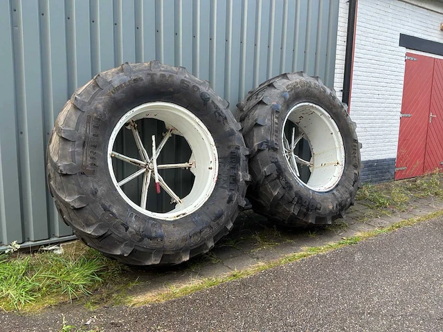 2007 molcon velg pirelli band tm 600 set a 2 stuks band, wiel en velg - afbeelding 1 van  11