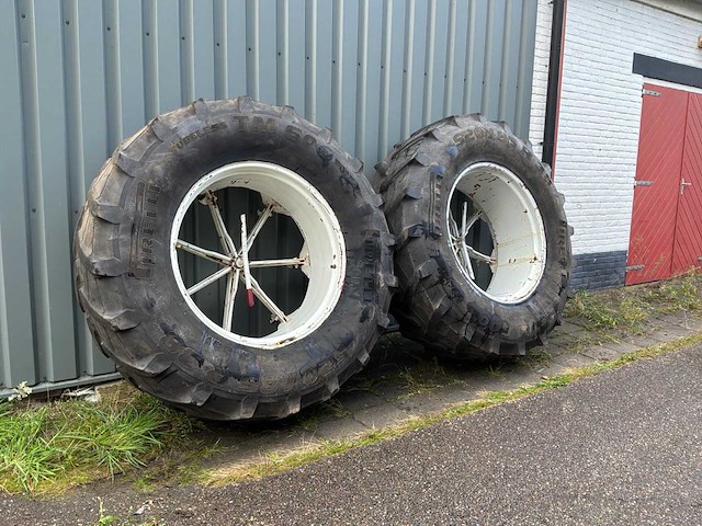 2007 molcon velg pirelli band tm 600 set a 2 stuks band, wiel en velg - afbeelding 1 van  11