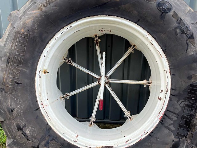 2007 molcon velg pirelli band tm 600 set a 2 stuks band, wiel en velg - afbeelding 7 van  11