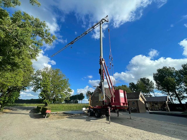 2007 montalift 106 oplegger torenkraan - afbeelding 1 van  11
