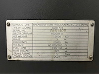 2007 nakamura super ntj cnc-draaibank - afbeelding 14 van  21