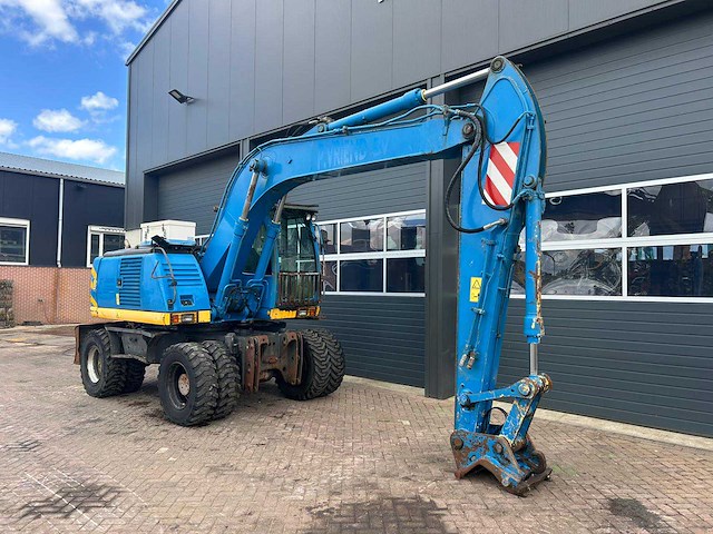 2007 new holland mh plus banden graafmachine - afbeelding 5 van  10