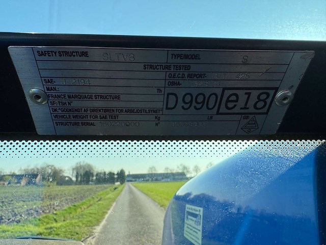 2007 new holland tl90a tractor - afbeelding 12 van  13