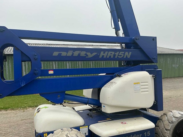 2007 niftylift nifty h15 nde hoogwerker - afbeelding 5 van  25