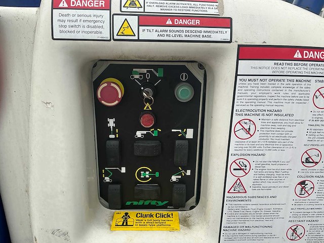 2007 niftylift nifty h15 nde hoogwerker - afbeelding 7 van  25