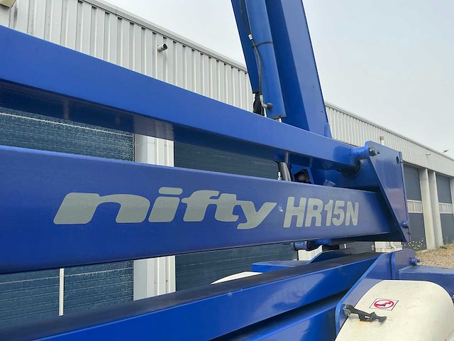 2007 niftylift nifty h15 nde hoogwerker - afbeelding 24 van  25