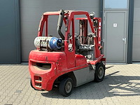 2007 nissan a25pq vorkheftruck