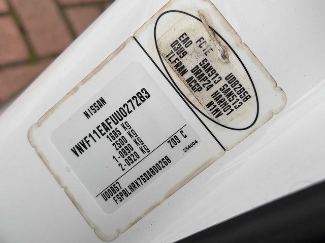 2007 nissan kubistar 1.5 dci tekna bedrijfswagen - afbeelding 6 van  19