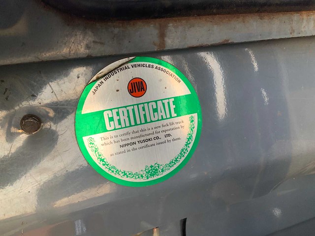 2007 nyk fb15p vorkheftruck - afbeelding 16 van  28