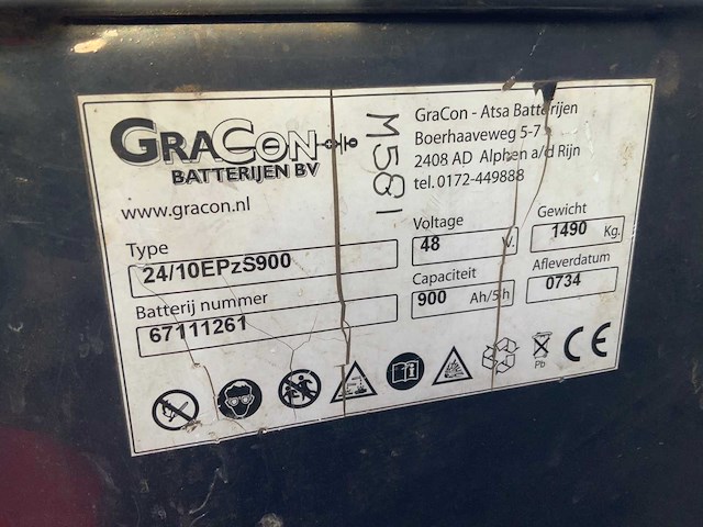 2007 nyk fb15p vorkheftruck - afbeelding 14 van  25