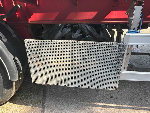 2007 pacton tpd340 oplegger met kennis kraan - afbeelding 2 van  30
