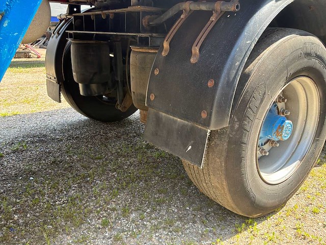 2007 pacton tpd340 oplegger met kennis kraan - afbeelding 8 van  30