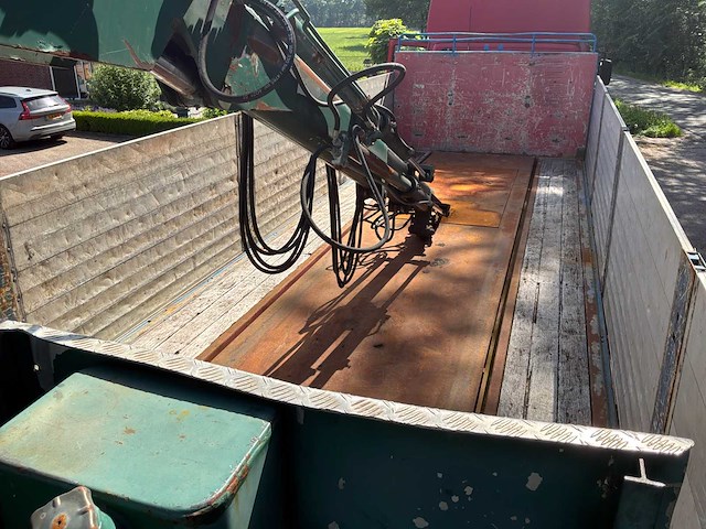 2007 pacton tpd340 oplegger met kennis kraan - afbeelding 16 van  30