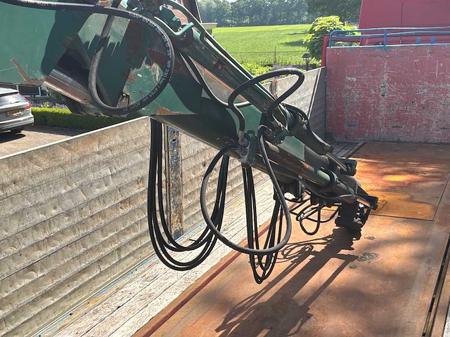 2007 pacton tpd340 oplegger met kennis kraan - afbeelding 17 van  30