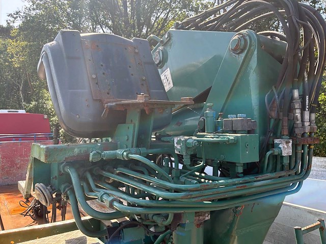 2007 pacton tpd340 oplegger met kennis kraan - afbeelding 20 van  30