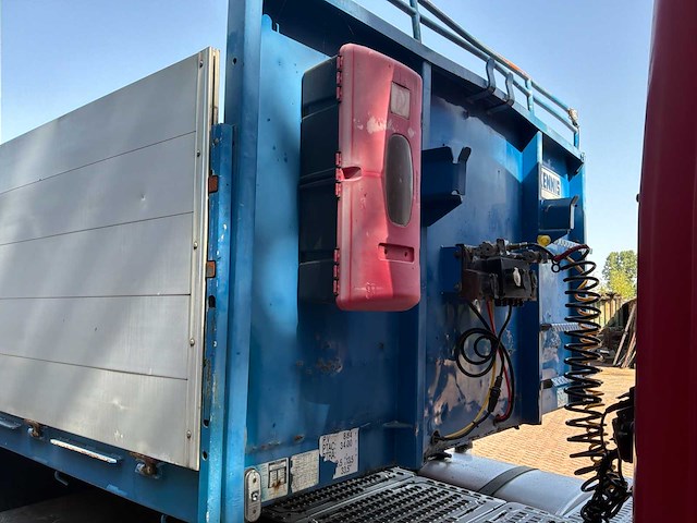 2007 pacton tpd340 oplegger met kennis kraan - afbeelding 27 van  30
