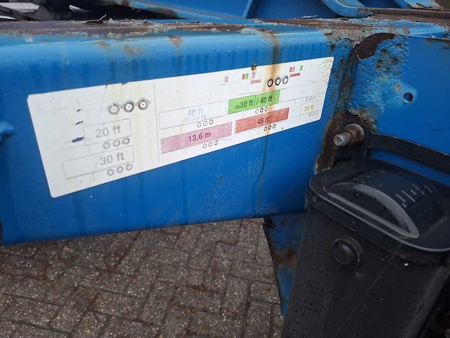 2007 pacton txc343 oplegger - afbeelding 8 van  23