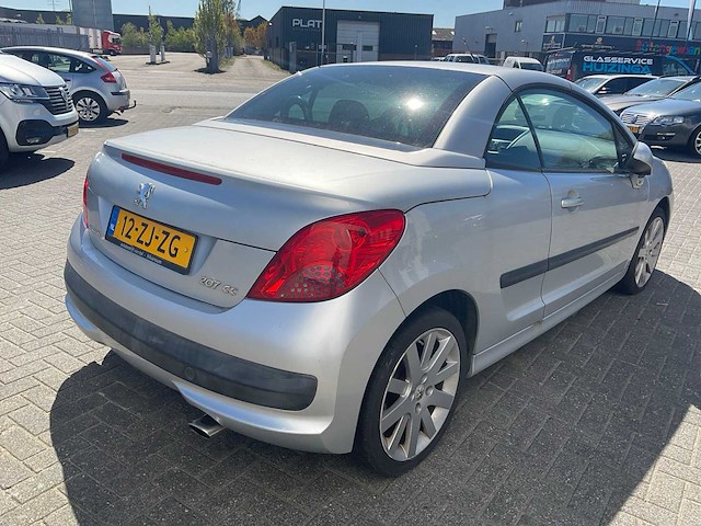2007 peugeot 207 cc 1.6-16v t sport personenauto - afbeelding 18 van  24