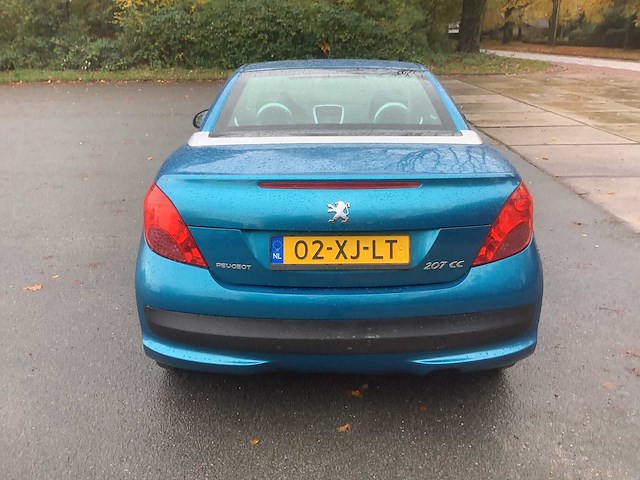 2007 peugeot 207 cc 1.6 vti première - personenauto - afbeelding 10 van  13