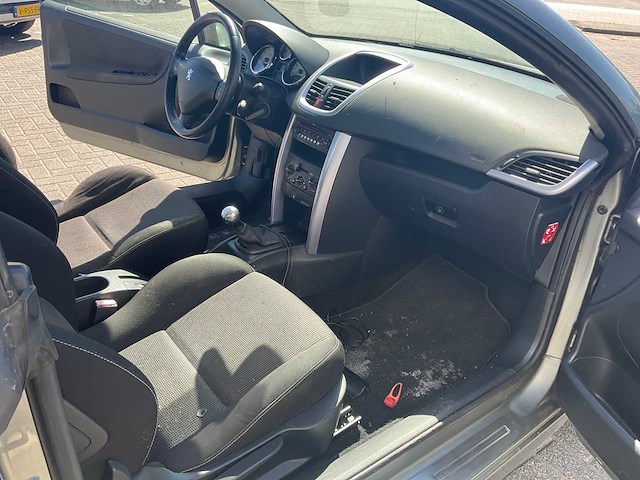 2007 peugeot 207 cc 1.6 vti première personenauto - afbeelding 19 van  22