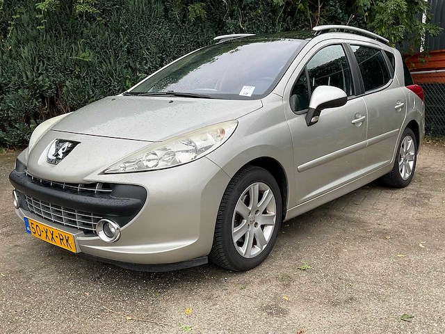 2007 peugeot 207 sw 1.6 vti xs première personenauto - afbeelding 1 van  1