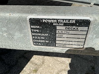 2007 power trailer deckx a.r.750 ijsco verkoopwagen / aanhangwagen - afbeelding 8 van  16