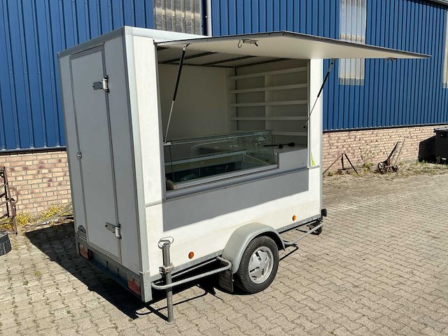 2007 power trailer deckx a.r.750 ijsco verkoopwagen / aanhangwagen - afbeelding 1 van  16
