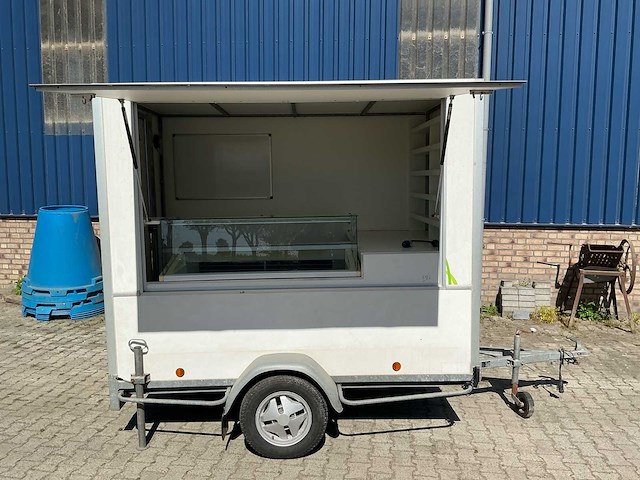 2007 power trailer deckx a.r.750 ijsco verkoopwagen / aanhangwagen - afbeelding 9 van  16