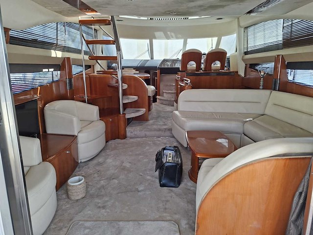 2007 princess 57 motorjacht (17,68 m) – gezonken na aanvaring – compleet project met 2x volvo penta d12-800 - afbeelding 43 van  44