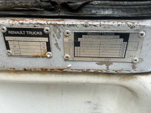 2007 renault midlum 190-08 el vrachtwagen - afbeelding 4 van  21