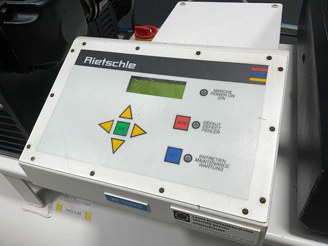 2007 rietschle vlr 100 vacuümtank pompen set - afbeelding 8 van  10