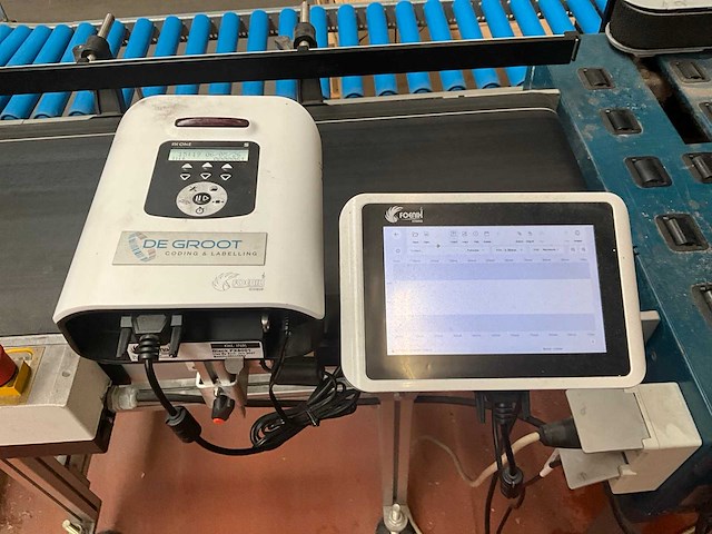 2007 robopack startape 50me dozensluitmachine met rollenbaan - afbeelding 5 van  9