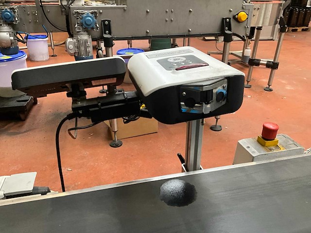 2007 robopack startape 50me dozensluitmachine met rollenbaan - afbeelding 8 van  9