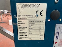 2007 robopack startape 50me dozensluitmachine met rollenbaan - afbeelding 9 van  9