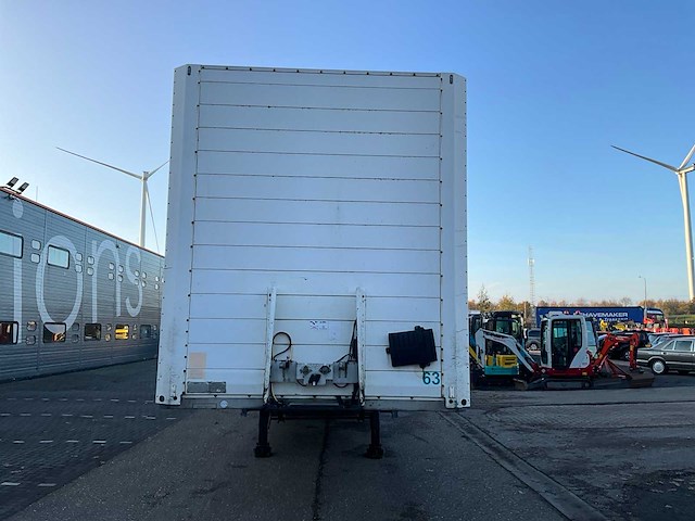 2007 schmitz gesloten oplegger oj-48-zy - afbeelding 26 van  28