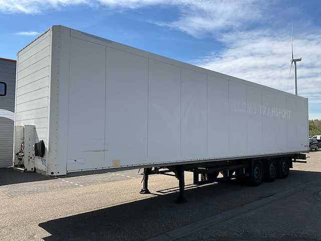 2007 schmitz sko24 dubbele vloer systeem gesloten oplegger oj-50-zy - afbeelding 1 van  21