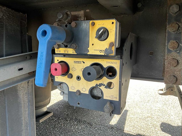 2007 schmitz sko24 dubbele vloer systeem gesloten oplegger oj-50-zy - afbeelding 11 van  21