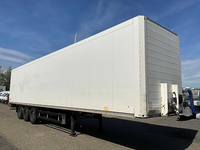 2007 schmitz sko24 dubbele vloer systeem gesloten oplegger oj-50-zy - afbeelding 20 van  21