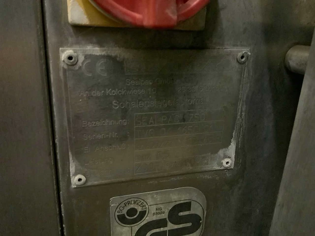 2007 sealpack 750 traysealer - afbeelding 6 van  6