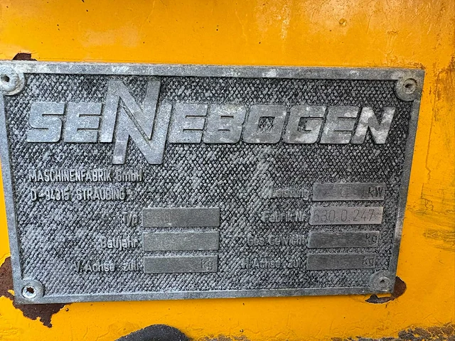 2007 sennebogen 630 mobiele ruwterrein telescoopkraan - afbeelding 21 van  30