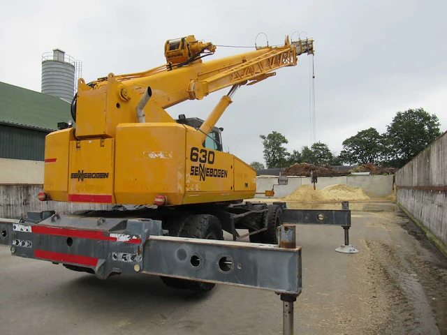 2007 sennebogen 630 mobiele ruwterrein telescoopkraan - afbeelding 23 van  30