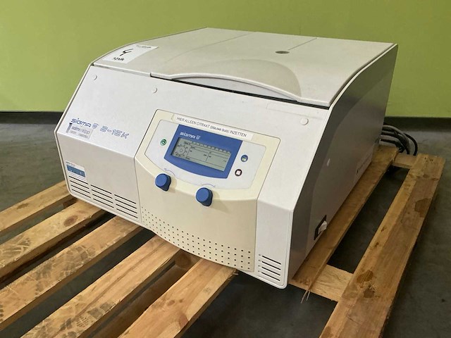 2007 sigma 2-16k centrifuge - afbeelding 2 van  8