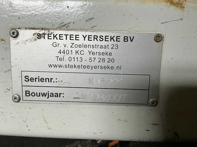 2007 steketee transportband - afbeelding 6 van  6