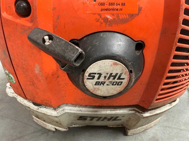2007 stihl br500 ruggedragen bladblazer - afbeelding 4 van  8
