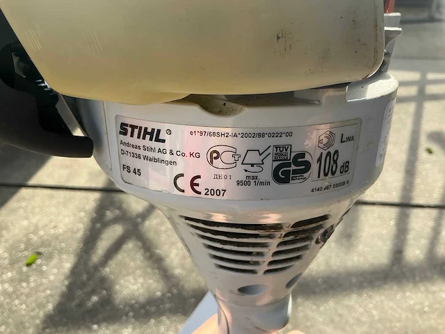 2007 stihl fs 45 bosmaaier - afbeelding 8 van  8
