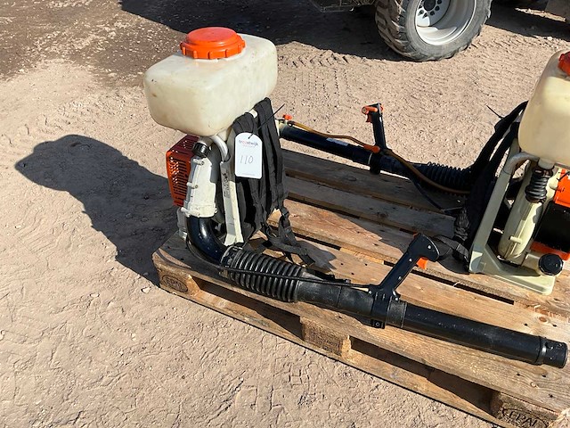 2007 stihl sr420 motor rugspuit - afbeelding 1 van  3